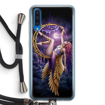 Aerial Angel: Samsung Galaxy A50 Transparant Hoesje met koord