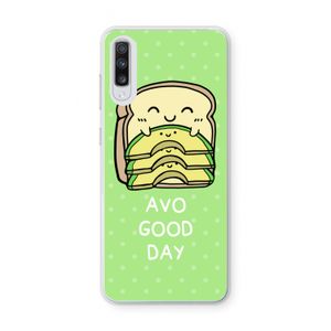 Avo Good Day: Samsung Galaxy A70 Transparant Hoesje