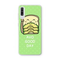 Avo Good Day: Samsung Galaxy A70 Transparant Hoesje