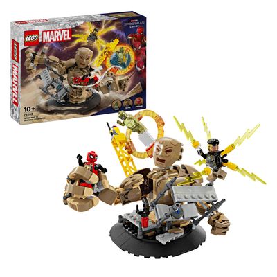 LEGO super heroes 76280 spider-man vs. sandman: eindstrijd