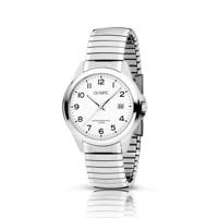 Olympic Horloge Charlie Zilver/Wit | 38mm