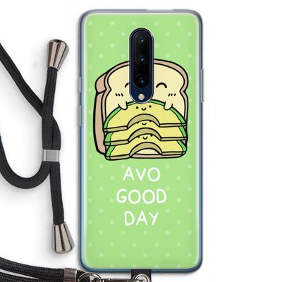 Avo Good Day: OnePlus 7 Pro Transparant Hoesje met koord