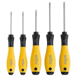 ESD TORX schroevendraaierset, 5-delig SoftFinish Wiha