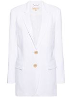 Michael Michael Kors blazer à simple boutonnage - Blanc