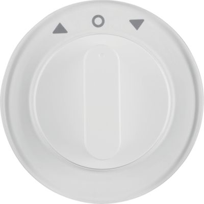 Berker Jalouzie draaiknop R1-R3 wit 10802089