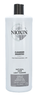 Nioxin System 1 Cleanser Shampoo 1000 ml Dames Nioxin System 1 Cleanser Shampoo 1000 ml Dames