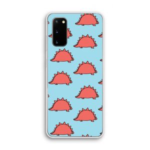 Dinosawrr: Samsung Galaxy S20 Transparant Hoesje