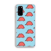 Dinosawrr: Samsung Galaxy S20 Transparant Hoesje