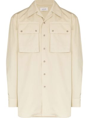 LEMAIRE chemise à poche à rabat - Tons neutres