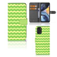 Motorola Moto G22 | Telefoon Hoesje | Waves Green