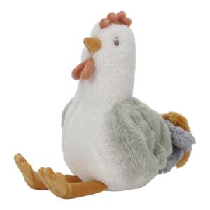 Little Dutch Little Farm knuffel kip - 17 cm