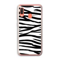 Zebra pattern: Samsung Galaxy A20e Transparant Hoesje Zebra pattern: Samsung Galaxy A20e Transparant Hoesje