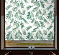 Noorse rolgordijn keuken scandinavisch design groen blad