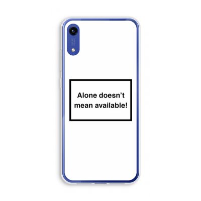 Alone: Honor Play 8A Transparant Hoesje