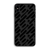 Zwarte vegen: iPhone X Biologisch afbreekbaar hoesje