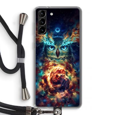 Aurowla: Samsung Galaxy S21 Plus Transparant Hoesje met koord