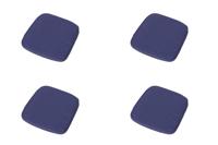 Wicker universeel Panama safier blue (4 stuks) Madison - Madison