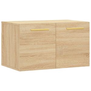 vidaXL Wandkast 60x36,5x35 cm bewerkt hout sonoma eikenkleurig