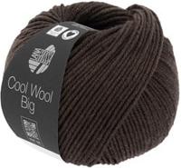 Lana Grossa Cool Wool Big 1020 Zwartbruin