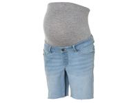 esmara Dames zwangerschaps jeansshort (46, Lichtblauw)