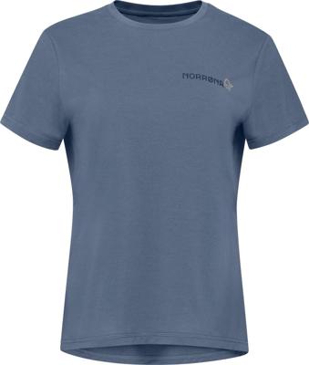 Norrona Femund Tech T-shirt Dames Vintage Indigo M