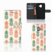 Samsung Galaxy J2 Pro 2018 Book Cover Ananas - thumbnail