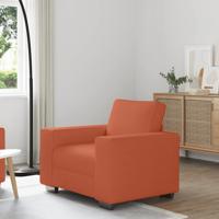 Sofastoel Rood Oranje 60 cm Corduroy Stof