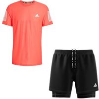 adidas OTR Tee 2in1 Short Set Heren