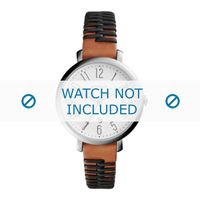 Horlogeband Fossil ES4208 Leder Cognac 14mm