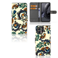 Wallet Case Motorola Edge 30 Neo Barok Flower - thumbnail