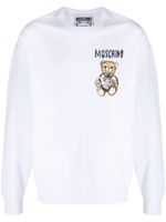 Moschino sweat à imprimé ourson - Blanc - thumbnail