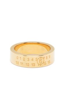 MM6 Maison Margiela bague Numeric Minimal - Or