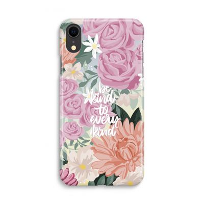 Kindness matters: iPhone XR Volledig Geprint Hoesje