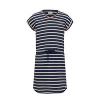 Retour Denim gestreepte jurk Toulouse marine/wit - thumbnail