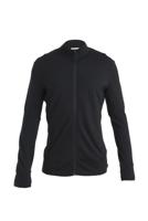 Icebreaker 260 Quantum IV LS Zip Vest Heren Black XXL