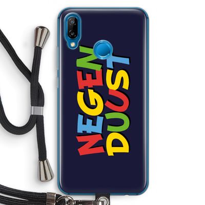 90's One: Huawei P20 Lite Transparant Hoesje met koord