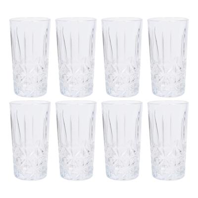 Atmos Fera Longdrinkglazen - 8x stuks - 300 ml - water/sap/mix/drinkglazen