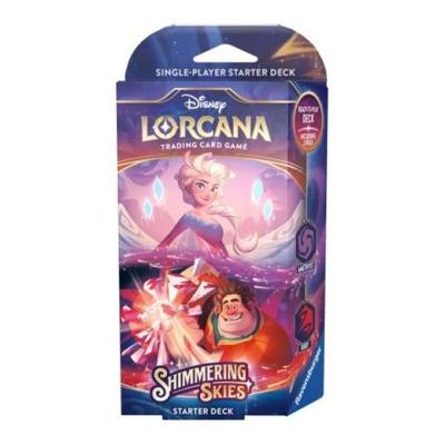 Disney Lorcana Shimmering Skies Starter Deck Wreck-It Ralph & Elsa