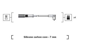 Bougiekabelset MSK1204