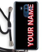 Namecase: Huawei Mate 10 Pro Transparant Hoesje met koord