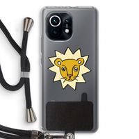 Kleine leeuw: Xiaomi Mi 11 Transparant Hoesje met koord