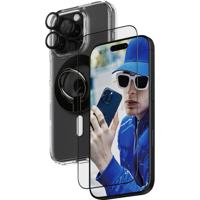 PanzerGlass 4-in-1 Protection B1292+2862+1284+S Screenprotector (glas) Apple iPhone 16 Pro 1 stuk(s) Anti-vingerafdruk, Krasvast PanzerGlass 4-in-1 Protection B1292+2862+1284+S Screenprotector (glas) Apple iPhone 16 Pro 1 stuk(s) Anti-vingerafdruk, Krasvast