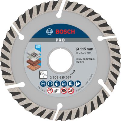 Bosch Accessoires Diamantdoorslijpschijf | Standard for Universal | 115X22,23 | 10 stuks - 2608615058