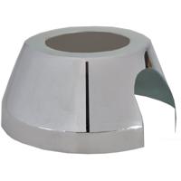 Riko Rozet voor Muurplaatkoppeling - 1/2"x12mm - Chroom