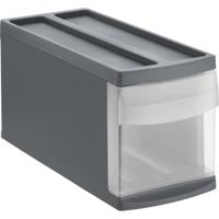 Rotho SYSTEMIX Design Ladekast 39.5x17x20.3 cm Antraciet