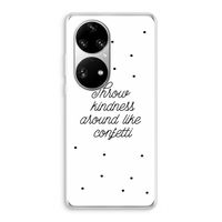 Confetti: Huawei P50 Pro Transparant Hoesje