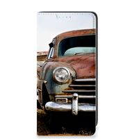 Samsung Galaxy A41 Stand Case Vintage Auto - thumbnail