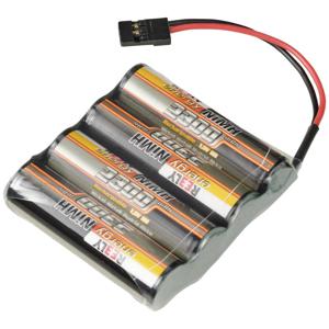 Reely NiMH accupack 4.8 V 2300 mAh Aantal cellen: 4 AA (penlite) Side by Side JR-bus