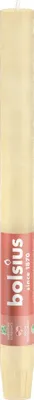 Bolsius dinerkaars rustiek shine 27cm oat beige