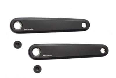 Miranda Set cranks e-bike aluminium 170 mm zwart